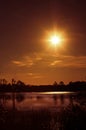 Sunset over Intracoastal Waterway