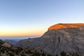 Sunset over Jebel Shams - Oman