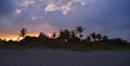 Sunset over Jupiter Beach in Florida