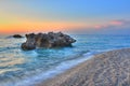 Sunset over Kathisma beach, Lefkada - Greece