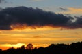 Sunset over Kenmare, Kerry, Ireland Royalty Free Stock Photo