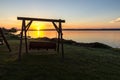Sunset On The Coast Of Lake Superior Royalty Free Stock Photo