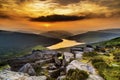 Sunset over Ladybower Reservoir