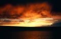 Sunset over Lake Abert