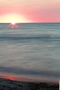 Sunset over Lake Huron, Ontario, Canada