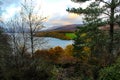 Sunset over Loch Lomond Royalty Free Stock Photo