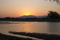 Sunset over Mana Pools