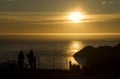Sunset over Marin Headlands Royalty Free Stock Photo
