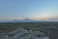 Sunset over Mount Ararat, Armenia