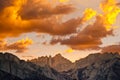 Sunset Over Mount Whitney