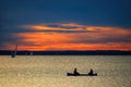 Sunset over Ottawa River