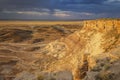 Sunset over the Painted Desert Royalty Free Stock Photo