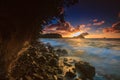Sunset Over Pigeon Island, Northern Saint Lucia
