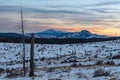 Sunset Over Pikes Peak Colorado