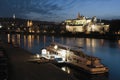 Sunset over Prague Castle Royalty Free Stock Photo