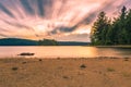 Ragged lake, Algonquin Provincial Park Royalty Free Stock Photo