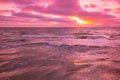 Sunset over sea Royalty Free Stock Photo