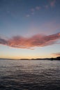 Sunset Over Split, Croatia Vertical