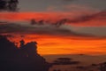 Sunset over Titusville, Florida