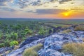 Sunset over Ubirr