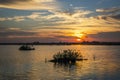 Sunset over water - Merritt Island Wildlife Refuge, Florida