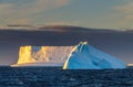 Sunset over the Weddell Sea