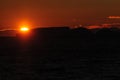 Sunset over the Weddell Sea