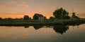 Sunset over Zaanse Schans