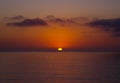 Sunset at the Pacific Ocean, Del Mar California