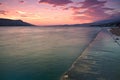 Sunset at Pag