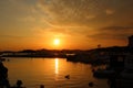 Sunset in Pakostane Beach, Croatia