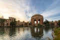 Sunset at the Palace of Fine Arts - San Francisco, California, USA