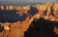 Sunset on the Palisades of the Desert, eastern Grand Canyon