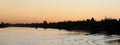 Sunset Panoramic on the Vaal River South Africa