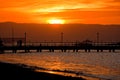 Sunset in Paracas, Peru