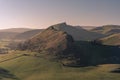 Sunset on Parkhouse Hill and Chrome Hill