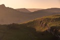 Sunset on Parkhouse Hill and Chrome Hill