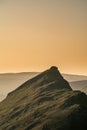 Sunset on Parkhouse Hill and Chrome Hill