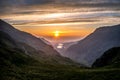 Snowdonia Sunset III Royalty Free Stock Photo