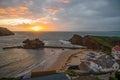 Evening in Hope Cove Royalty Free Stock Photo