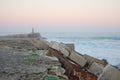 Sunset pier