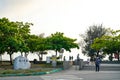 Sunset Platform, a famous scenic spots in Tainan, Taiwan