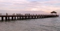 Sunset on Playa Carmen Pier