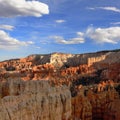 Sunset point in Bryce Canyon National Park, Utah, United States. Scenic colorful panorama Royalty Free Stock Photo
