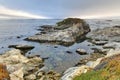 Sunset Point - Pebble Beach, California Royalty Free Stock Photo