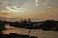 Sunset at popa falls