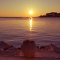 Sunset in Porec , Croatia