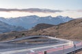 Sunset in Port d enValira, Encamp, Andorra