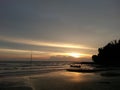 Sunset on Port Dickson beach