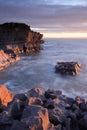 Sunset at Porthcawl, South Wales.